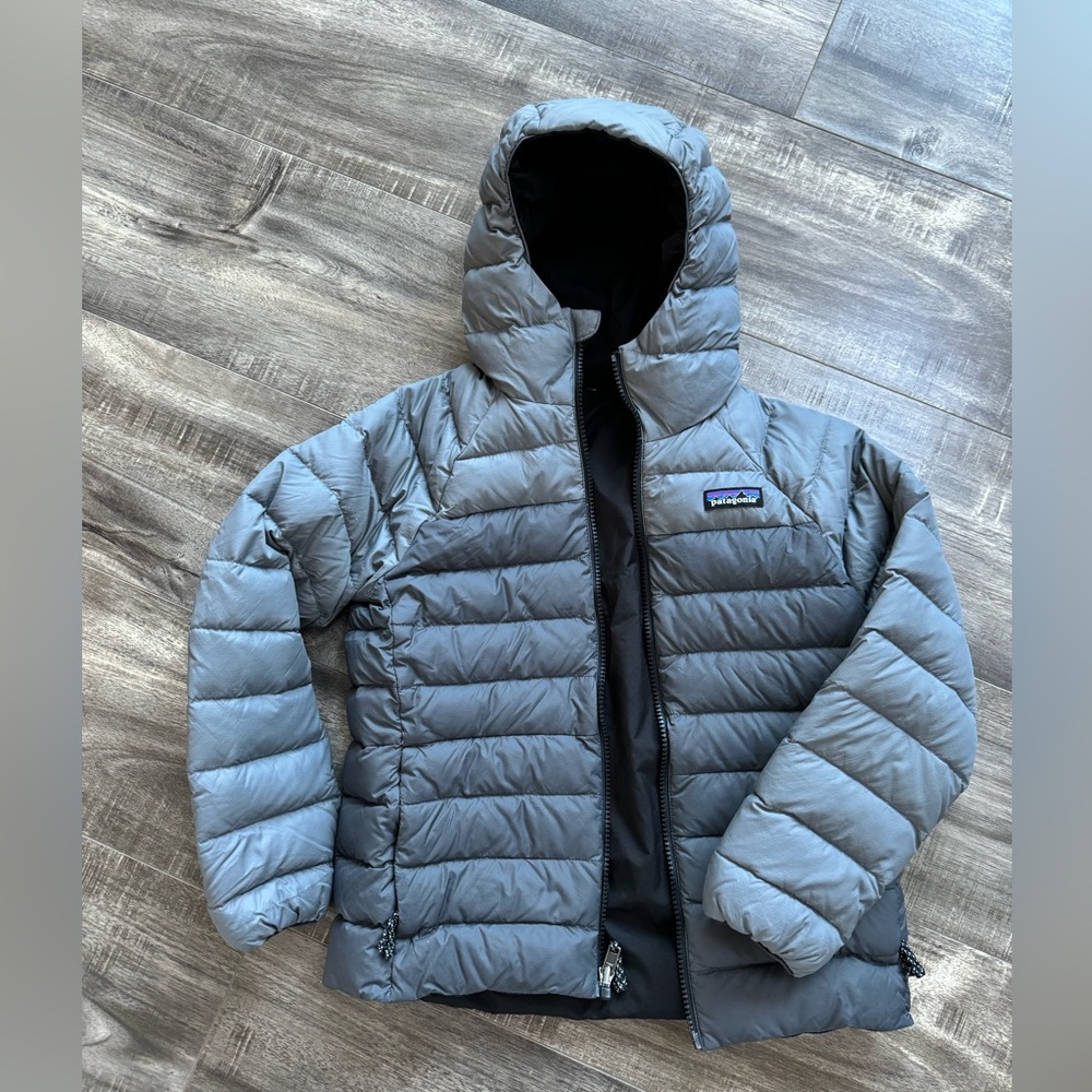 Kids Reversible Down Sweater Hoody
